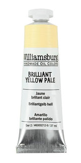 Williamsburg Oil Paint Brilliant Yellow Pale 37ml