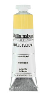 Williamsburg Oil Paint Nickel Yellow 37ml