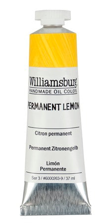 Williamsburg Oil Paint Permanent Lemon 37ml