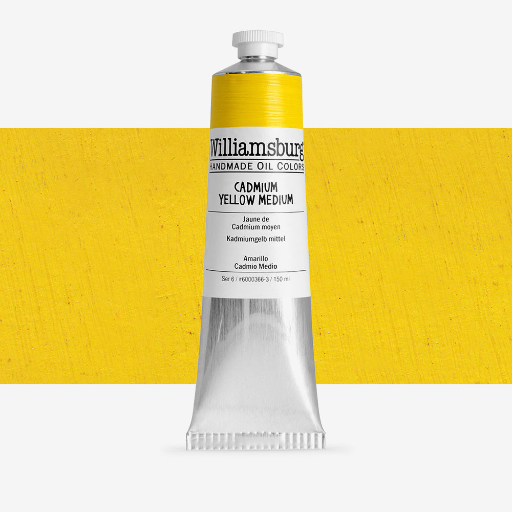 Williamsburg Oil Paint Cadmium Yellow Medium