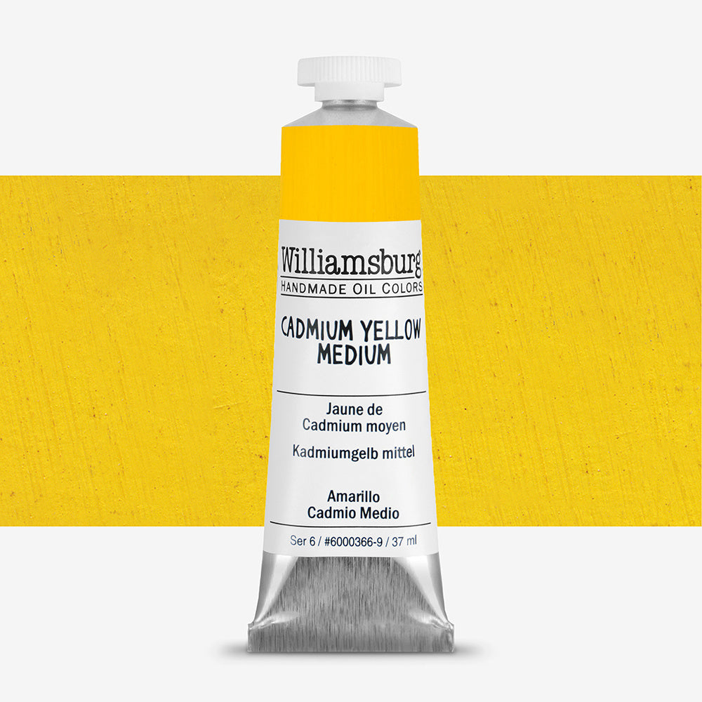 Williamsburg Oil Paint Cadmium Yellow Medium