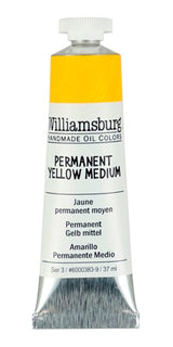 Williamsburg Oil Paint Permanent Yellow Medium 37ml