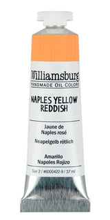 Williamsburg Oil Paint Naples Yellow Reddish 37ml
