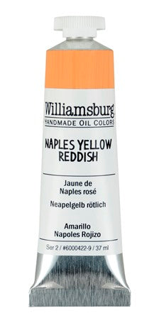 Williamsburg Oil Paint Naples Yellow Reddish 37ml