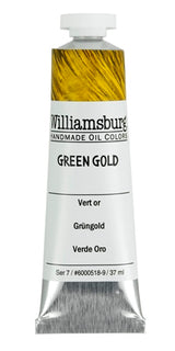 Williamsburg Oil Paint Green Gold 37ml