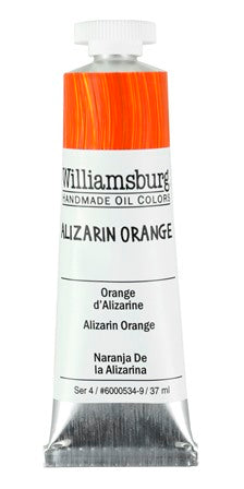 Williamsburg Oil Paint Alizarin Orange 37ml