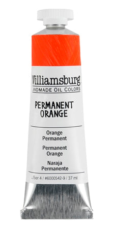 Williamsburg Oil Paint Permanent Orange 37ml