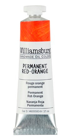 Williamsburg Oil Paint Permanent Red-Orange 37ml