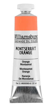 Williamsburg Oil Paint Montserrat Orange 37ml