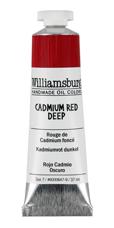 Williamsburg Oil Paint Cadmium Red Deep 37ml