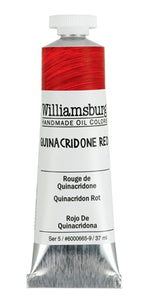 Williamsburg Oil Paint Quinacridone Red 37ml