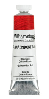 Williamsburg Oil Paint Quinacridone Red 37ml