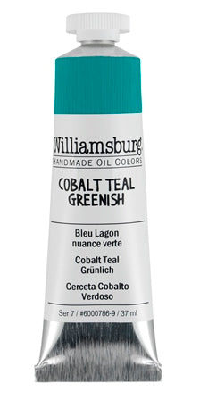 Williamsburg Oil Paint Cobalt Teal Greenish 37ml