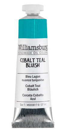 Williamsburg Oil Paint Cobalt Teal Bluish 37ml