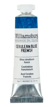 Williamsburg Oil Paint Cerulean Blue French 37ml