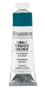 Williamsburg Oil Paint Cobalt Turquoise Greenish 37ml
