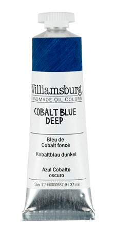 Williamsburg Oil Paint Cobalt Blue Deep 37ml