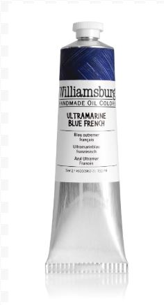 Williamsburg Oil Paint Ultramarine Blue French