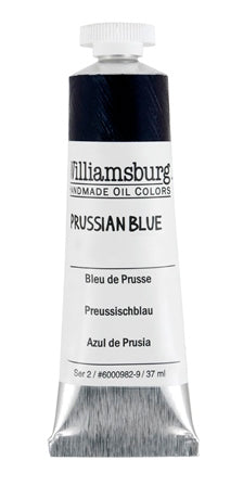 Williamsburg Oil Paint Prussian Blue 37ml