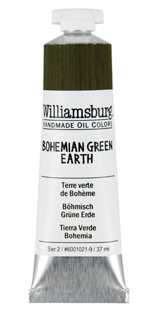 Williamsburg Oil Paint Bohemian Green Earth 37ml