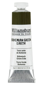 Williamsburg Oil Paint Bohemian Green Earth 37ml