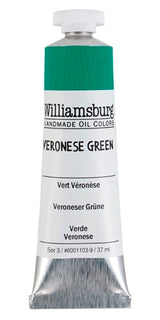 Williamsburg Oil Paint Veronese Green 37ml