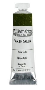 Williamsburg Oil Paint Earth Green 37ml