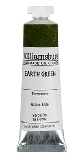 Williamsburg Oil Paint Earth Green 37ml