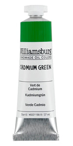 Williamsburg Oil Paint Cadmium Green 37ml