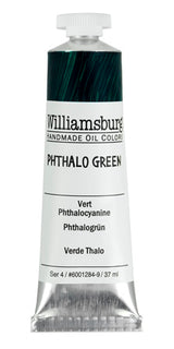 Williamsburg Oil Paint Phthalo Green 37ml