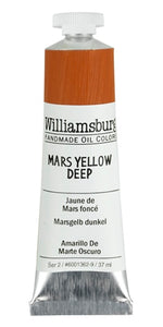 Williamsburg Oil Paint Mars Yellow Deep