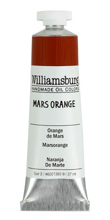 Williamsburg Oil Paint Mars Orange 37ml