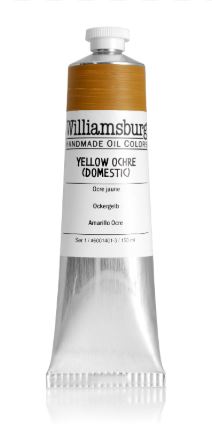 Williamsburg Oil Paint Yellow Ochre (Domestic) 150ml