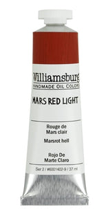Williamsburg Oil Paint Mars Red Light 37ml