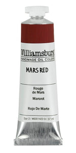 Williamsburg Oil Paint Mars Red 37ml
