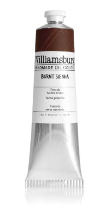 Williamsburg Oil Paint Burnt Sienna 150ml
