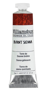 Williamsburg Oil Paint Burnt Sienna 37ml