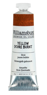 Williamsburg Oil Paint Yellow Ochre Burnt 37ml
