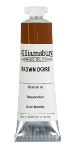 Williamsburg Oil Paint Brown Ochre 37ml