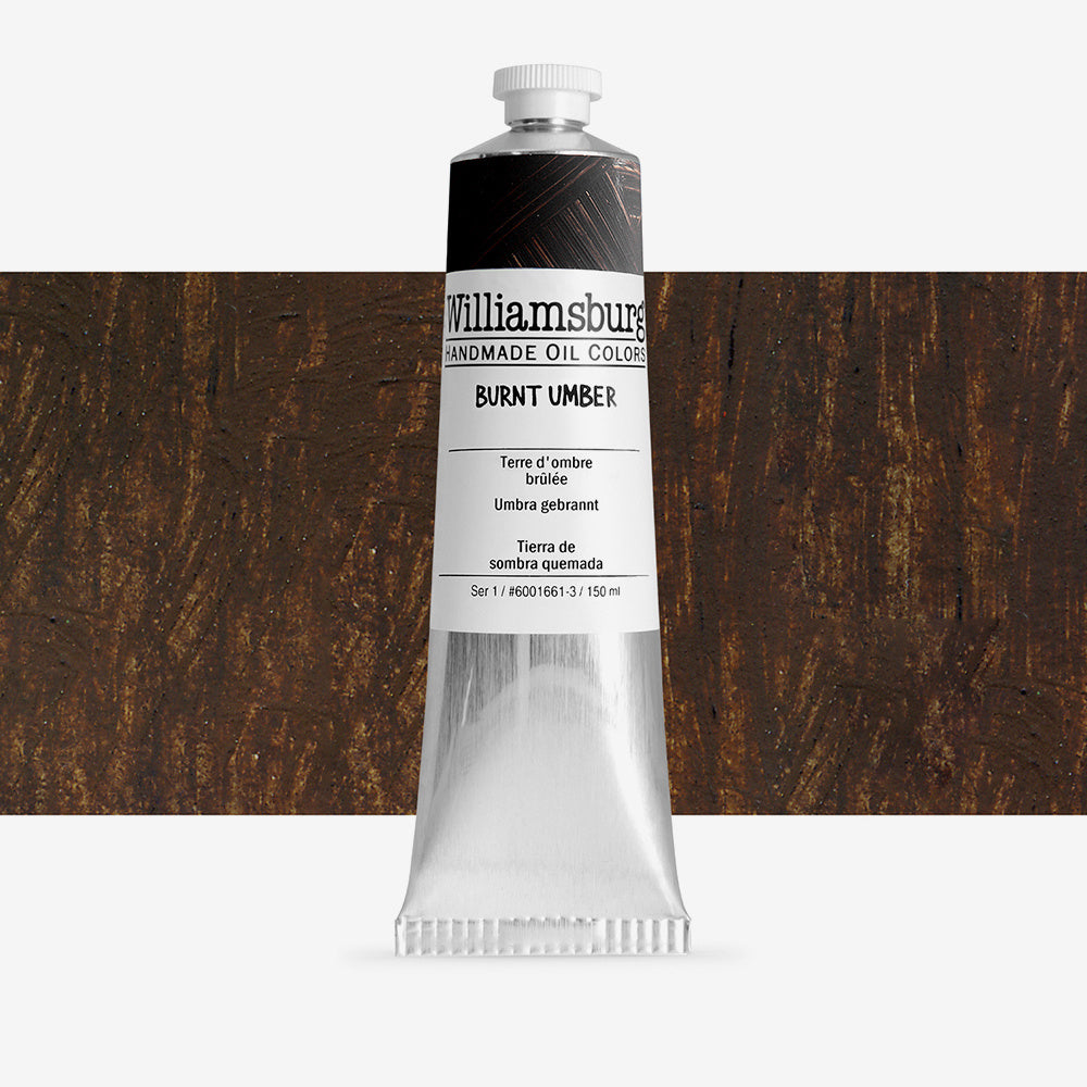 Williamsburg Oil Paint Burnt Umber