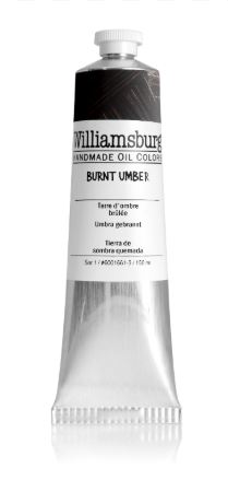 Williamsburg Oil Paint Burnt Umber