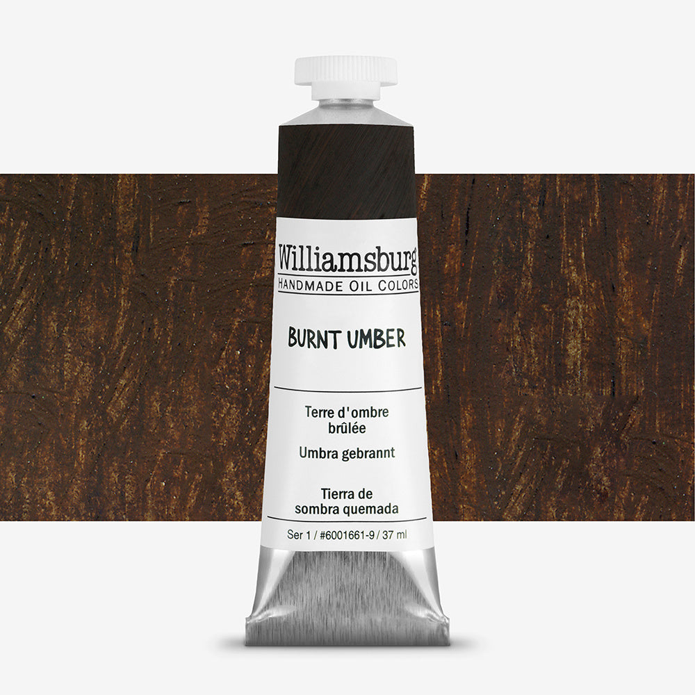 Williamsburg Oil Paint Burnt Umber