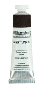 Williamsburg Oil Paint Burnt Umber 37ml
