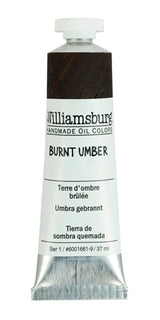 Williamsburg Oil Paint Burnt Umber 37ml
