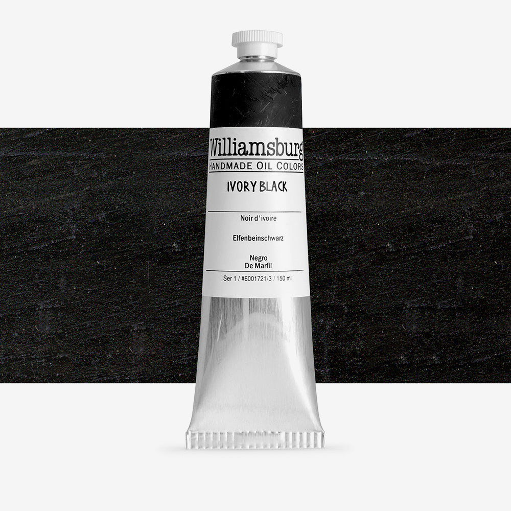 Williamsburg Oil Paint Ivory Black