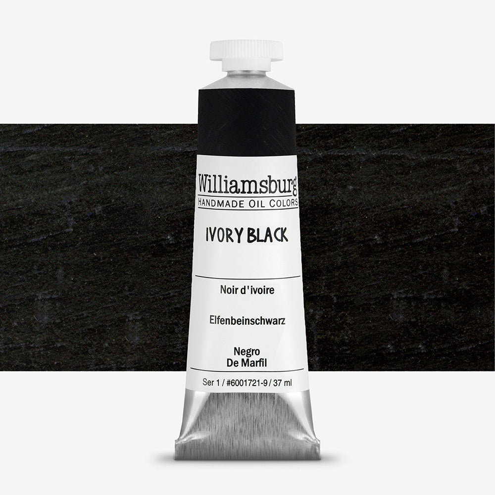 Williamsburg Oil Paint Ivory Black