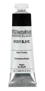 Williamsburg Oil Paint Ivory Black 37ml