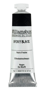 Williamsburg Oil Paint Ivory Black 37ml