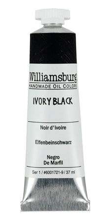 Williamsburg Oil Paint Ivory Black