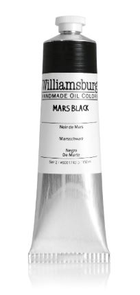 Williamsburg Oil Paint Mars Black 150ml